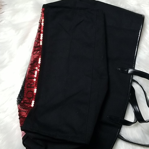 Victoria Secret striped black tote - Picture 13 of 13